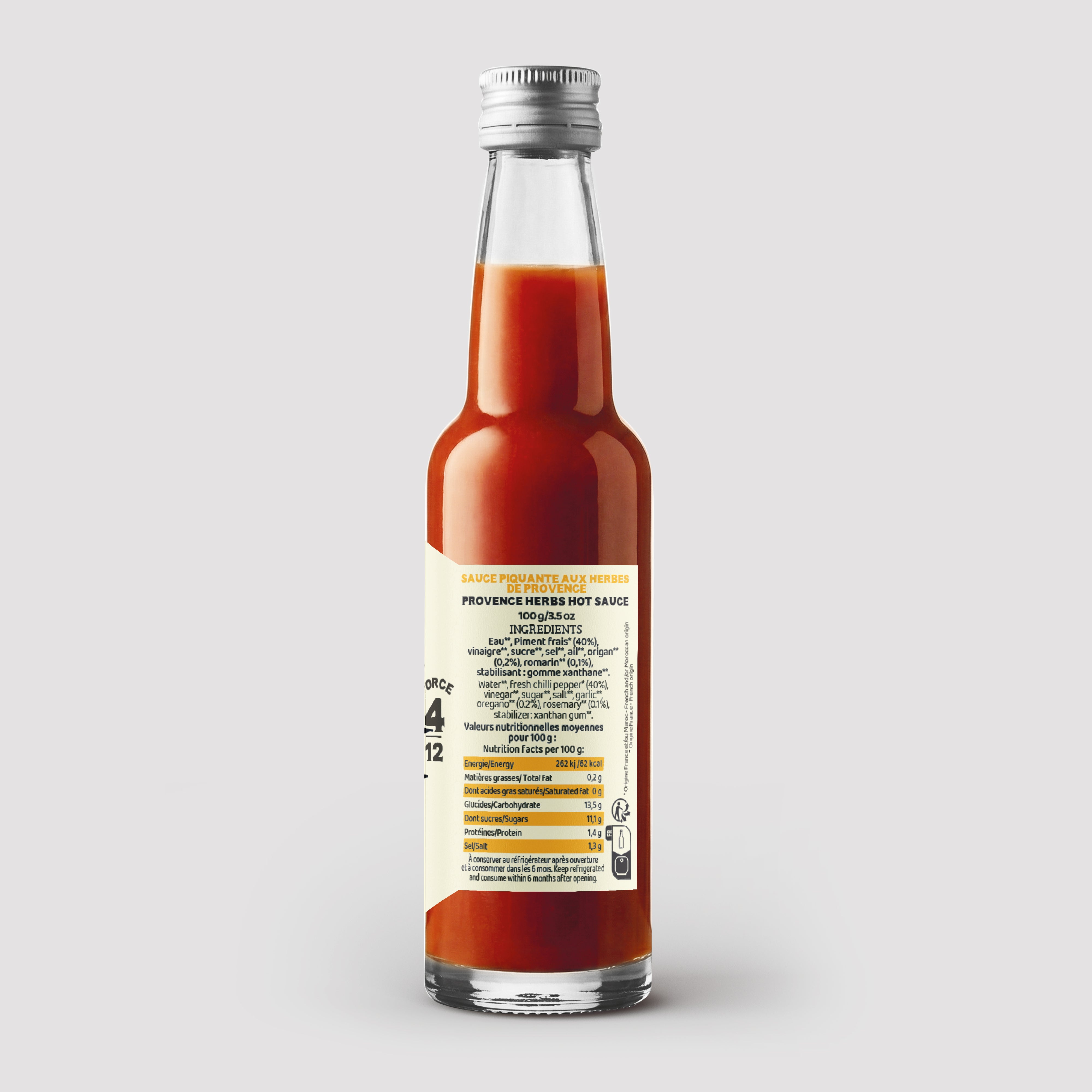maison-martin-mistral-force-4-12-sauce-piquante-herbes-du-maquis-100g image 2