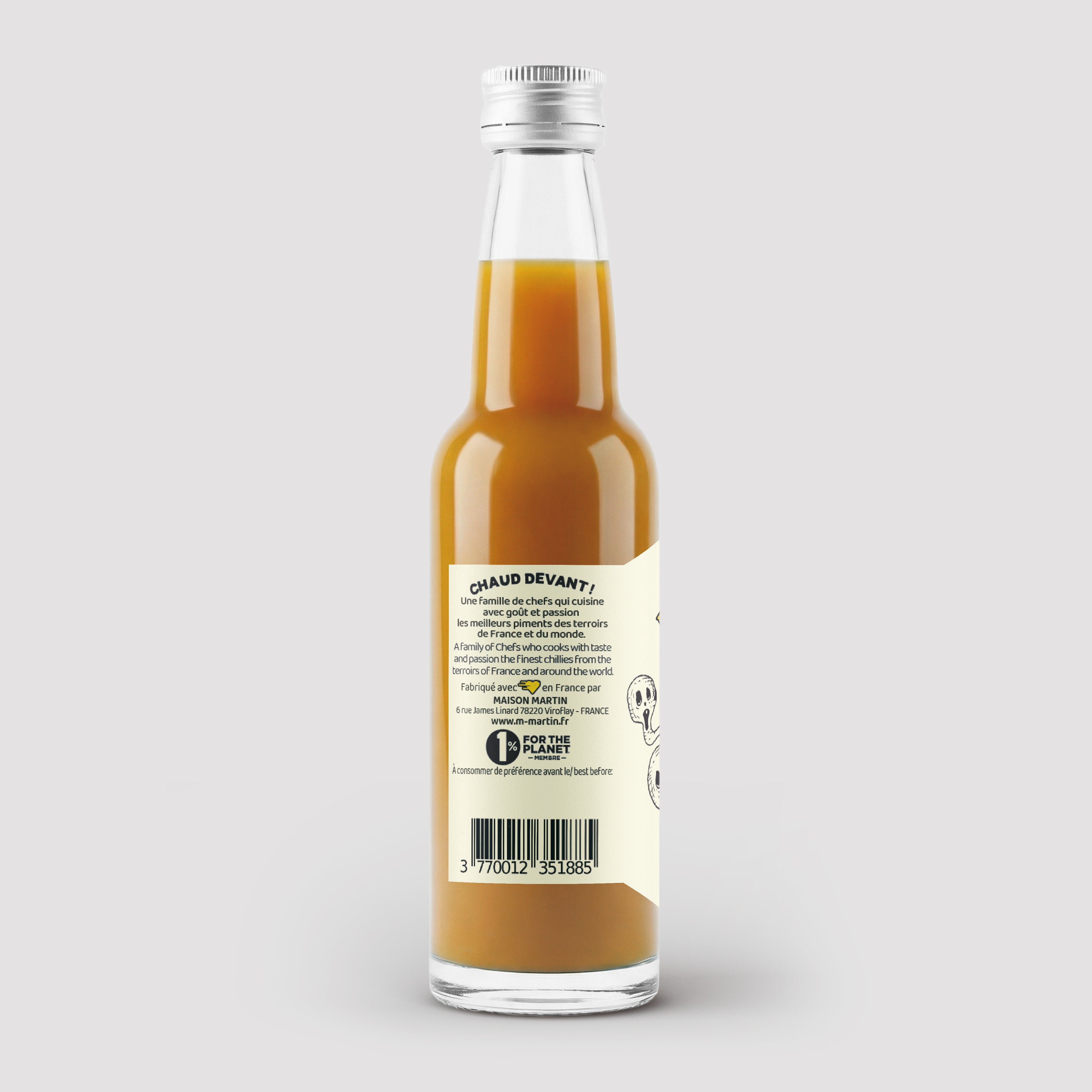 maison-martin-carolina-reaper-jaune-force-11-12-sauce-pur-cru-dition-limit-e image 3