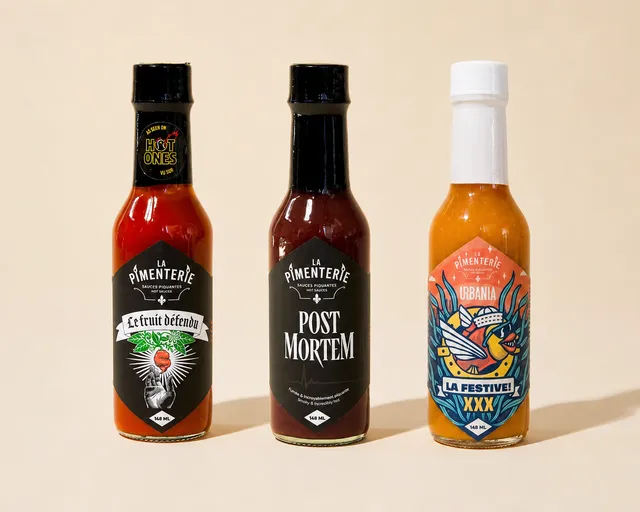 la-pimenterie-trio-extr-me-coffret-des-3-sauces-piquantes-les-plus-fortes-meille image 1