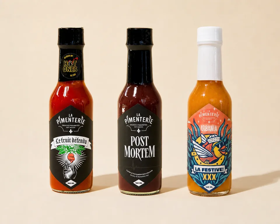 la-pimenterie-trio-extr-me-coffret-des-3-sauces-piquantes-les-plus-fortes-meille image 1