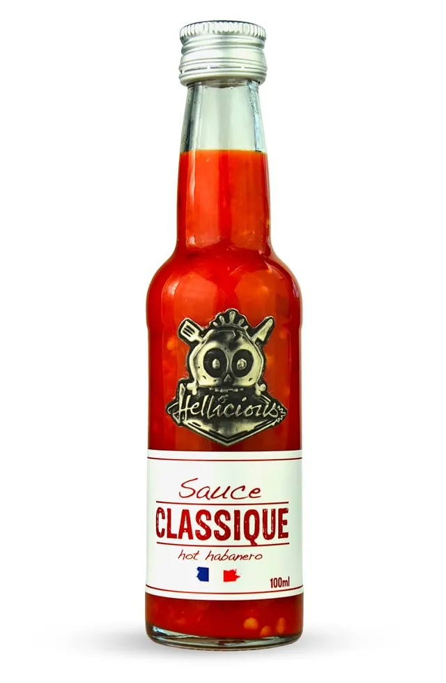 hellicious-sauce-classique-habanero-carotte-citron-100-ml image 1