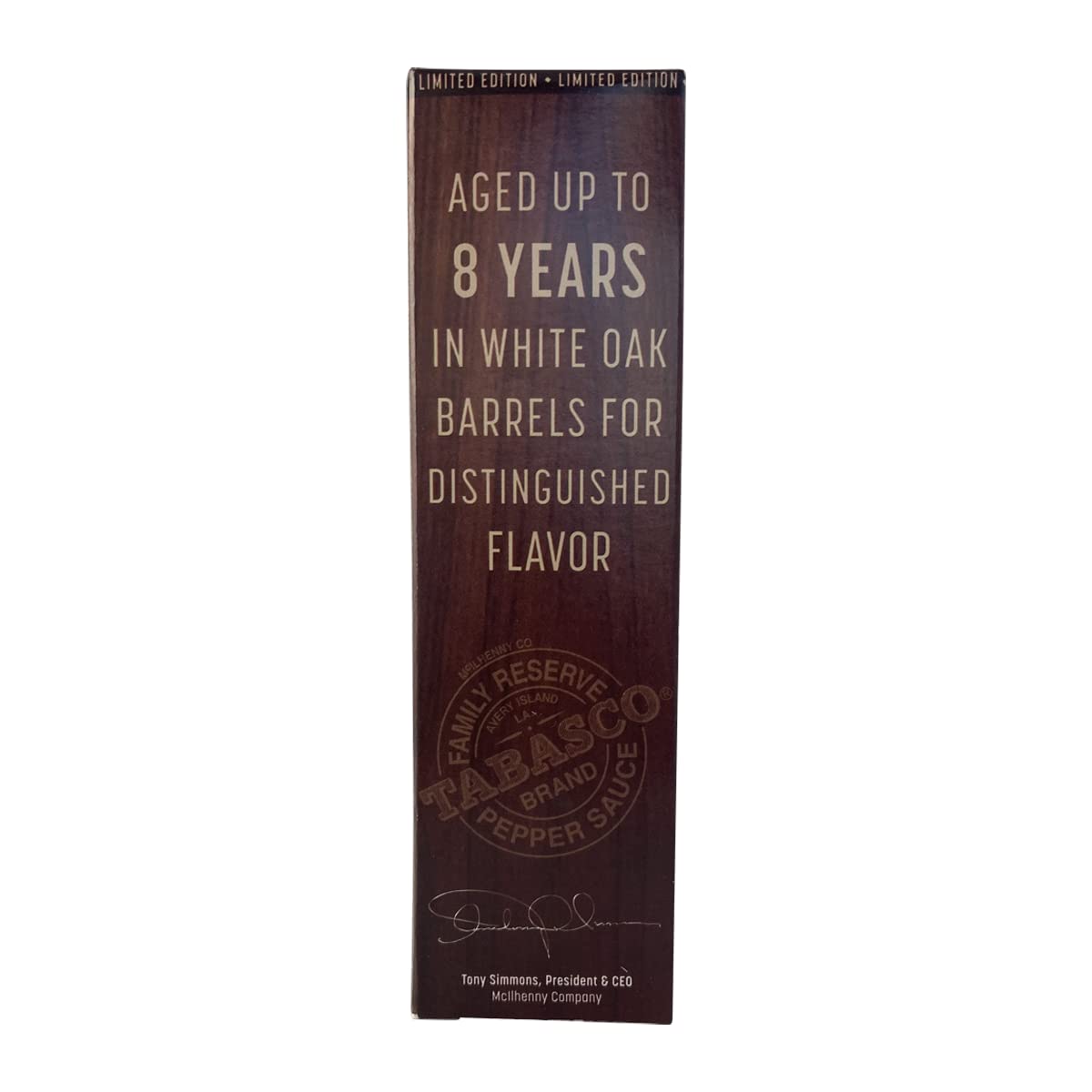 tabasco-family-reserve-sauce-piquante-148-ml-piment-vieilli-8-ans image 5