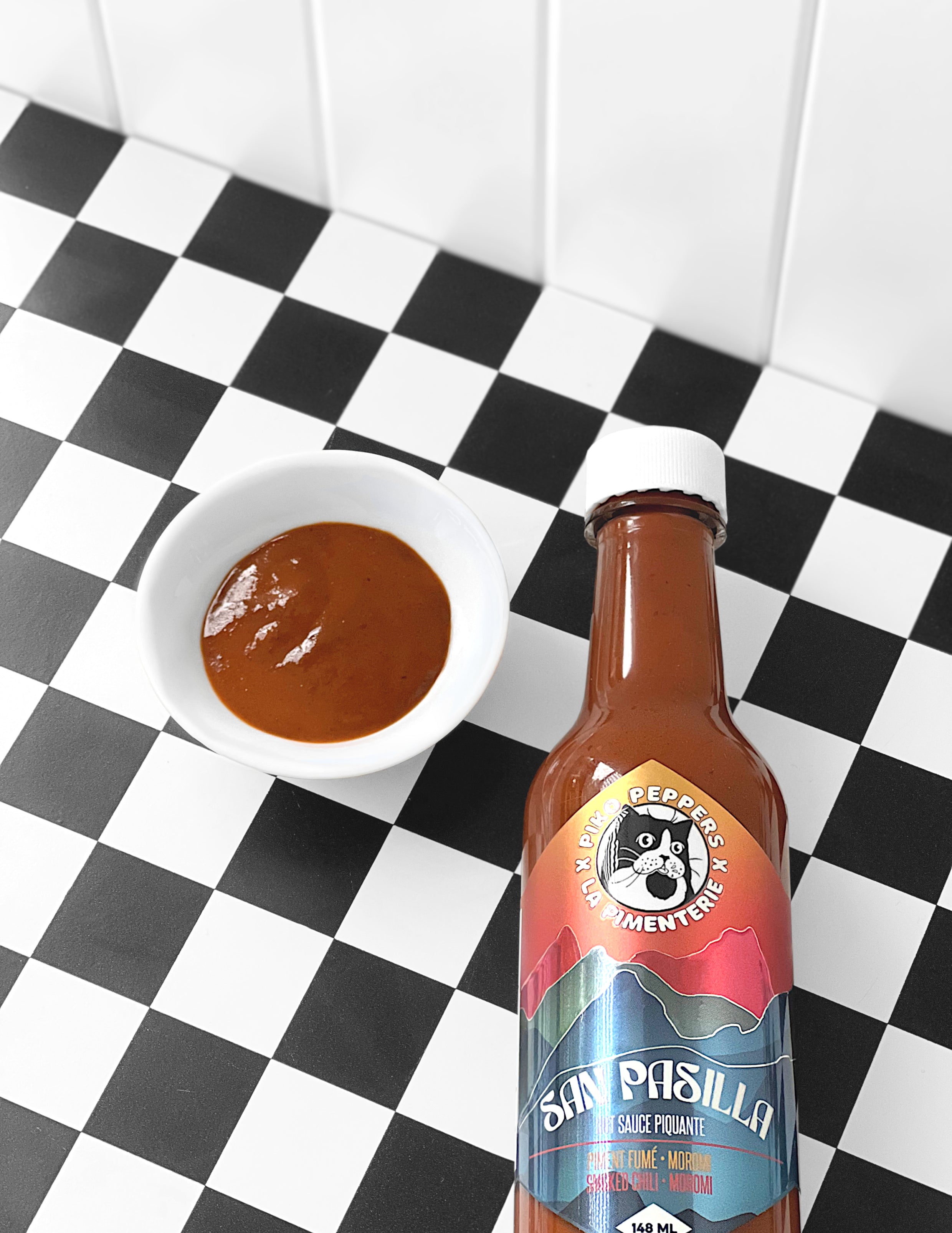 piko-peppers-x-la-pimenterie-san-pasilla-sauce-piquante-mole-bbq-sucr-e-fum-e image 2