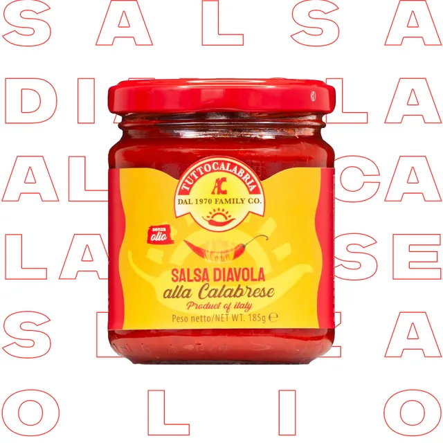 tuttocalabria-salsa-diavola-piccante-sauce-tomate-piment-e image 1