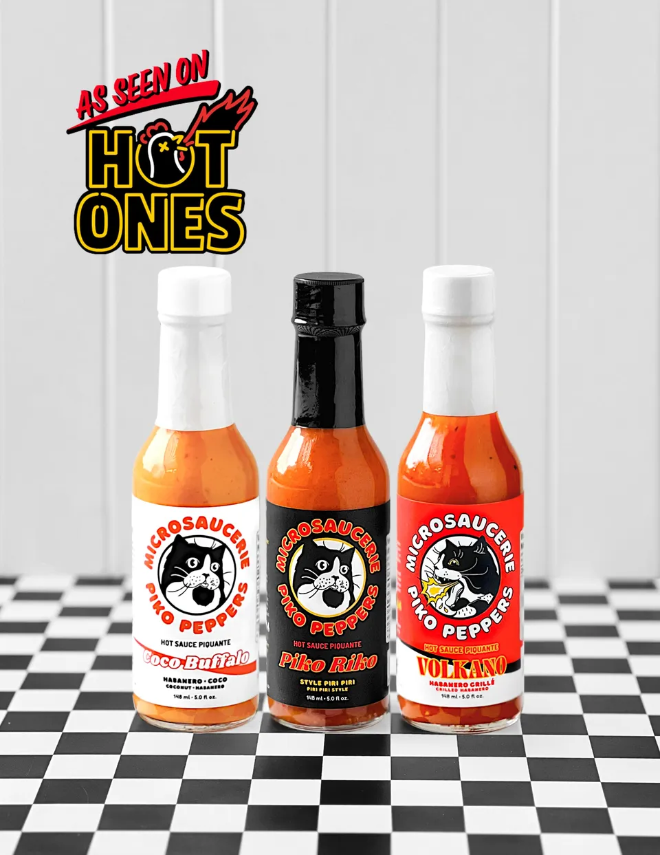 piko-peppers-trio-buffalo-riko-volkano-coffret-3-sauces-hot-ones image 1