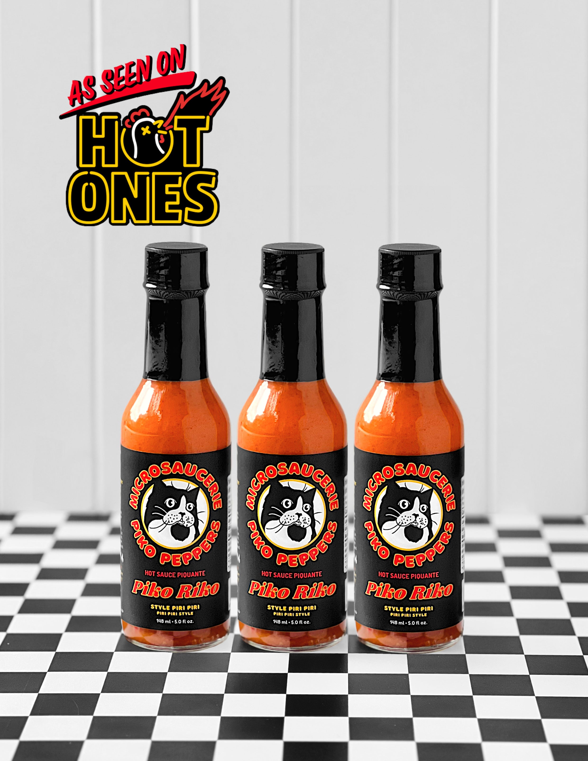 piko-peppers-trio-piko-riko-hot-ones-season-19-coffret-3-sauces-piquantes-piri-p image 1