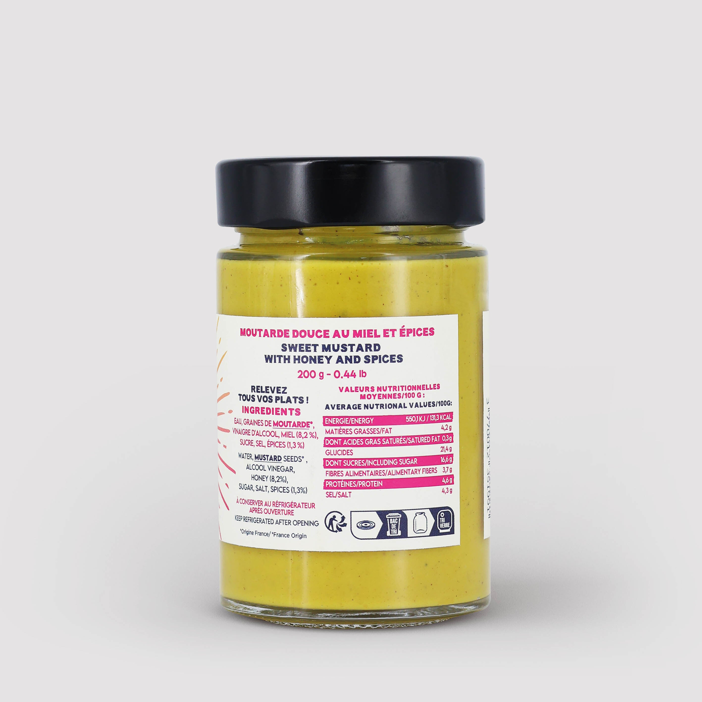 maison-martin-moutarde-californienne-moutarde-douce-cr-meuse-type-yellow-mustard image 2