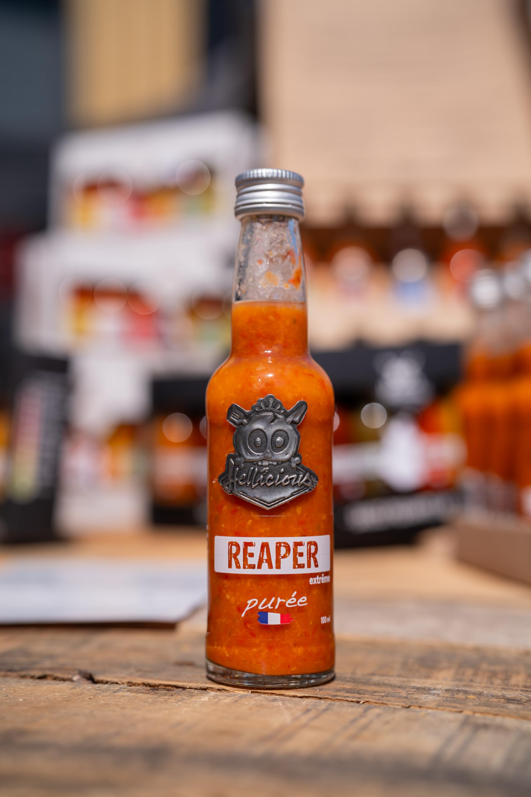hellicious-pur-e-de-piment-carolina-reaper-sauce-extr-me-fabriqu-e-en-france image 2