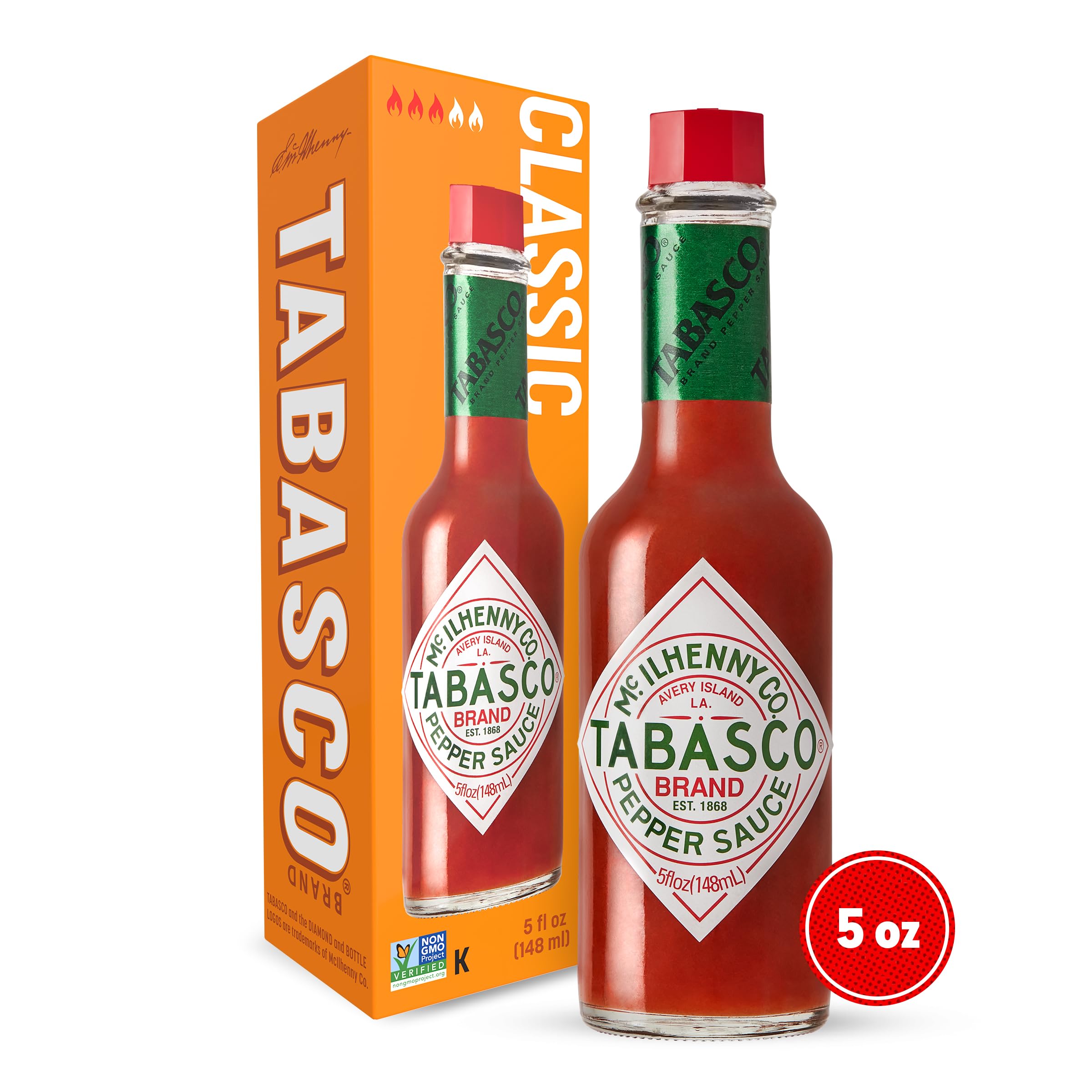 tabasco-original-red-pepper-sauce-150ml-sauce-classique-aux-piments-rouges image 2