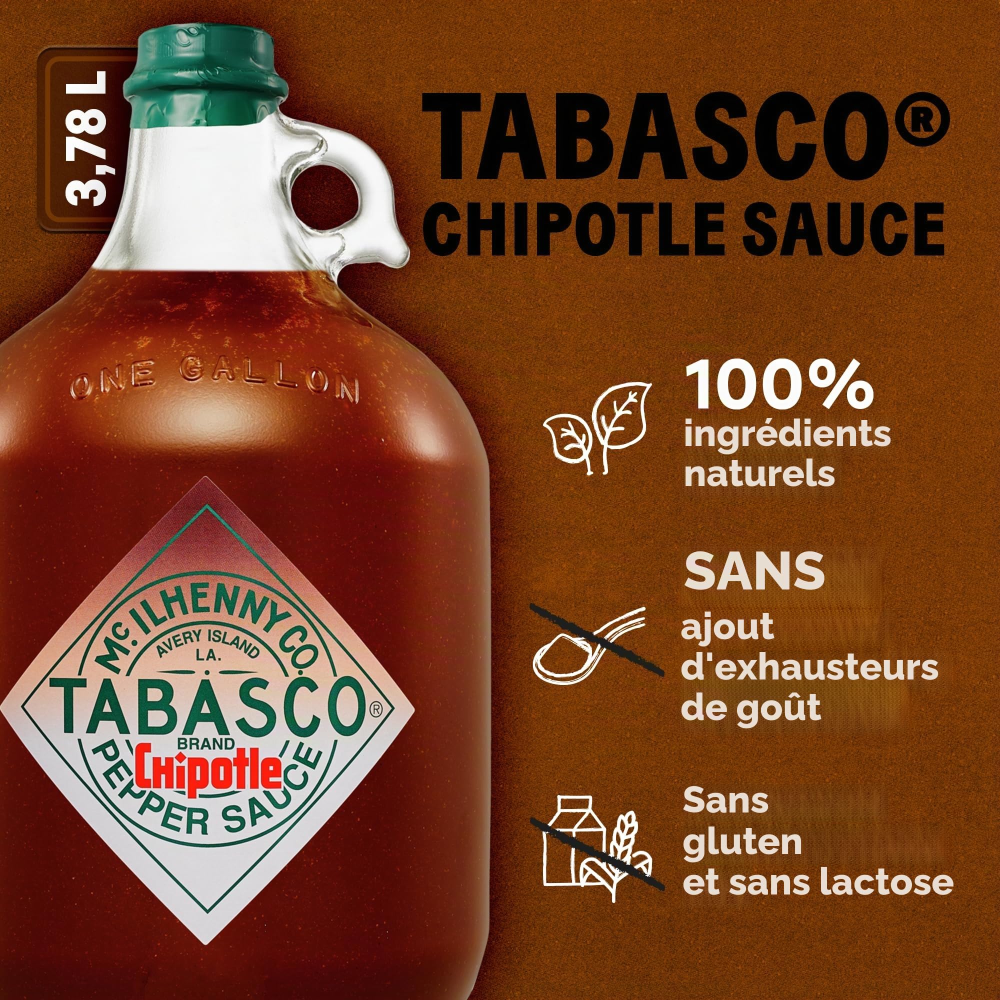 tabasco-chipotle-sauce-piment-chipotle-fum-e-3-78-l-gallon image 3