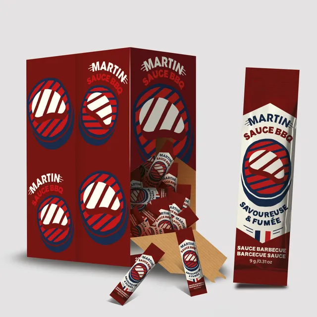 maison-martin-dosettes-de-sauce-bbq-x-200-sauce-barbecue-classique image 1