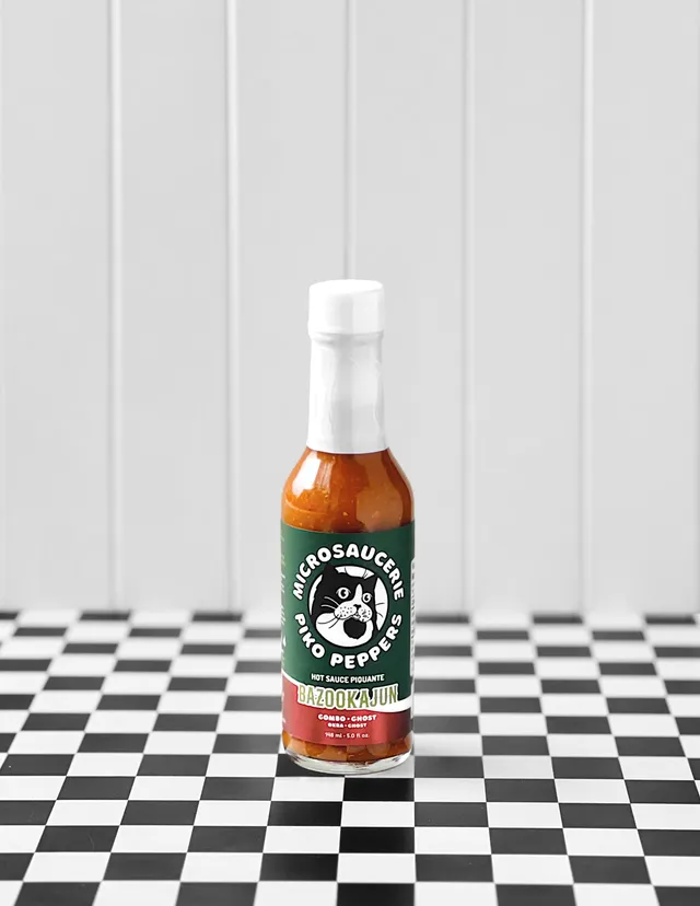 piko-peppers-bazookajun-sauce-piquante-cajun-ghost-pepper image 1