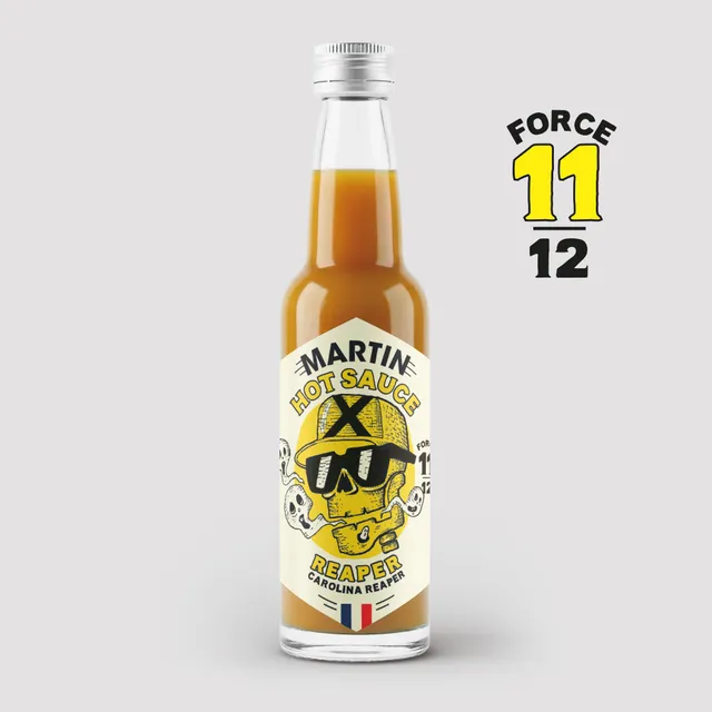 maison-martin-carolina-reaper-jaune-force-11-12-sauce-pur-cru-dition-limit-e image 1