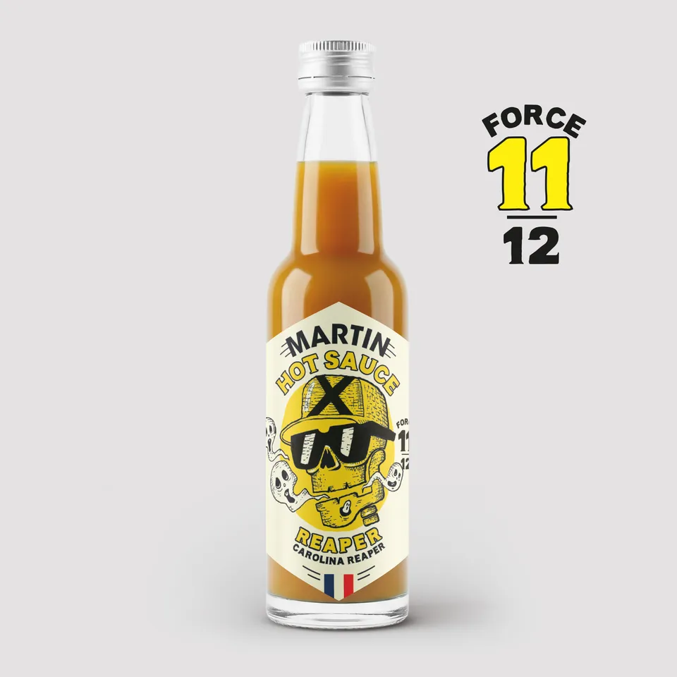 maison-martin-carolina-reaper-jaune-force-11-12-sauce-pur-cru-dition-limit-e image 1