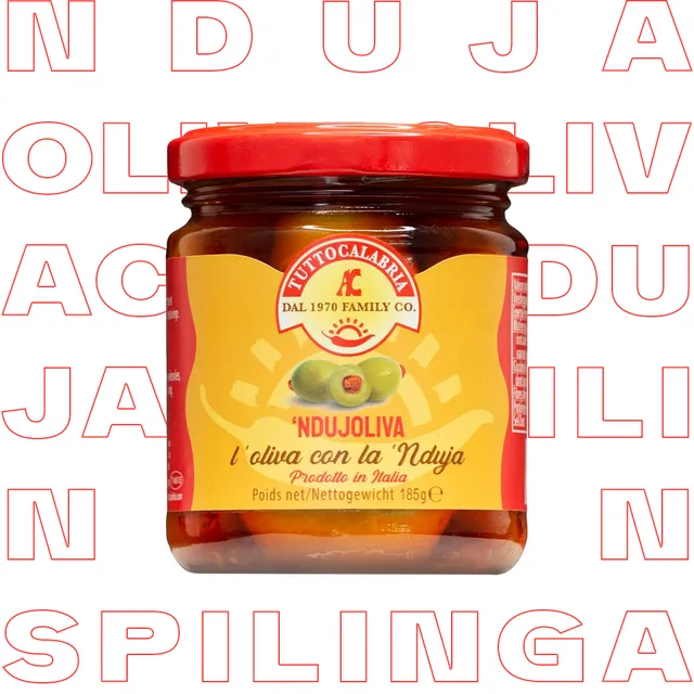 tuttocalabria-ndujoliva-olives-vertes-farcies-la-nduja-de-spilinga image 1
