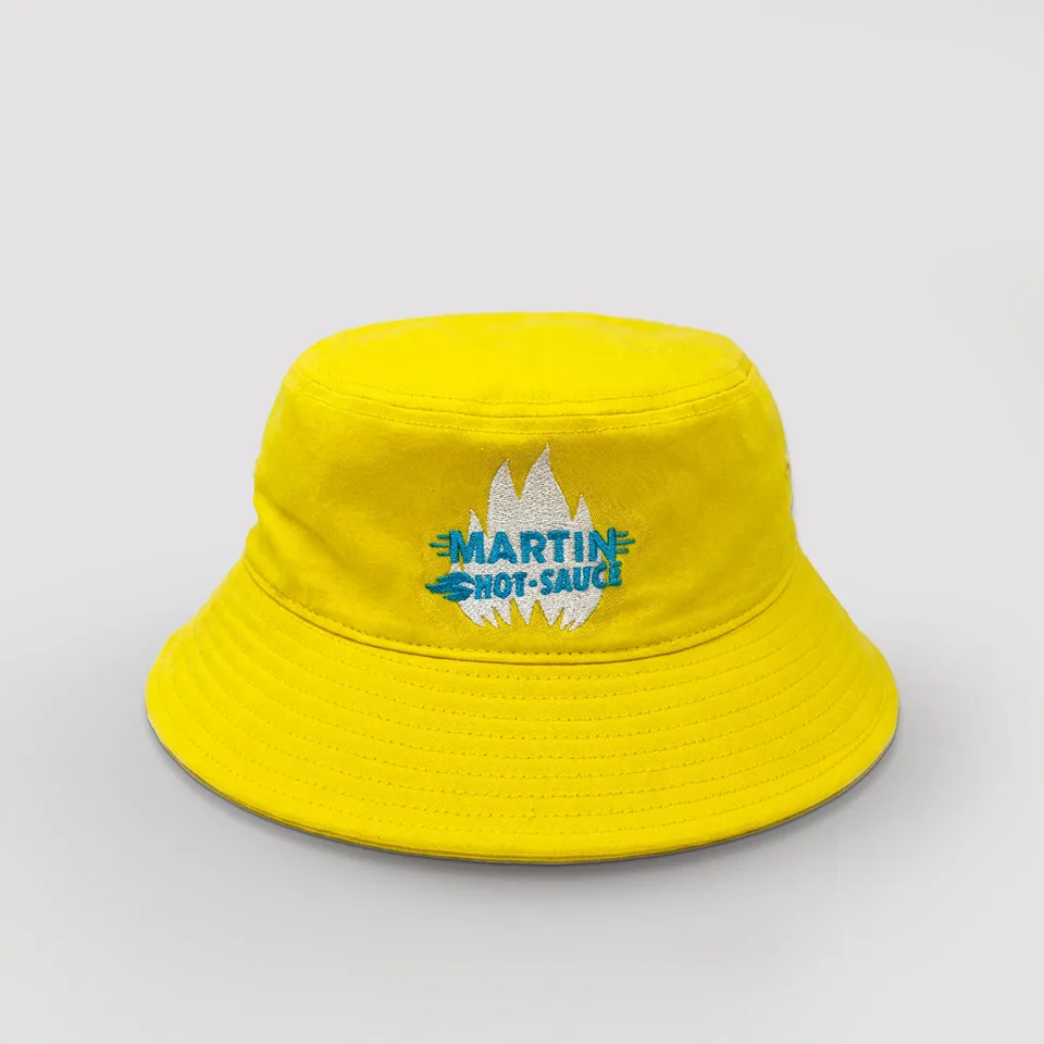 maison-martin-bob-jaune-pastaga-chapeau-100-coton-taille-unique image 1