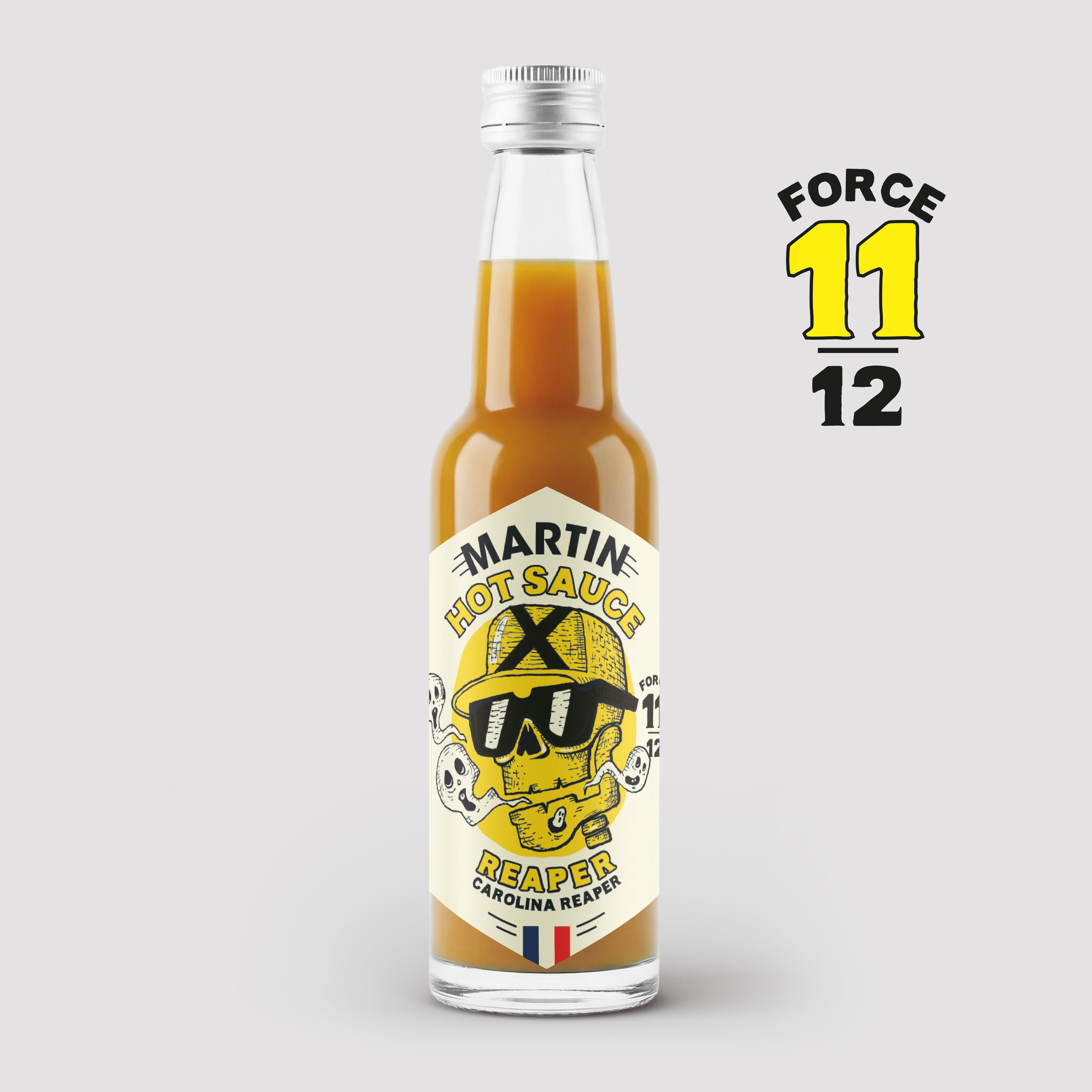 maison-martin-carolina-reaper-jaune-force-11-12-sauce-pur-cru-dition-limit-e image 1