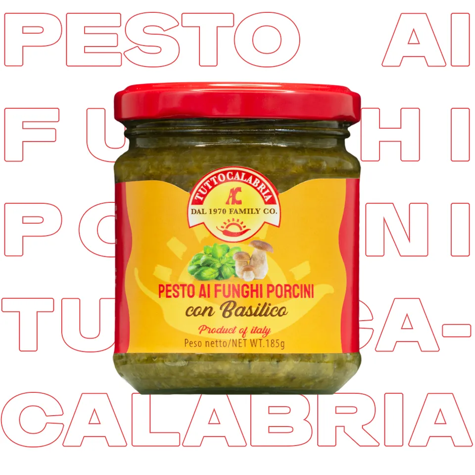 tuttocalabria-pesto-ai-funghi-porcini-pesto-au-basilic-et-c-pes image 1