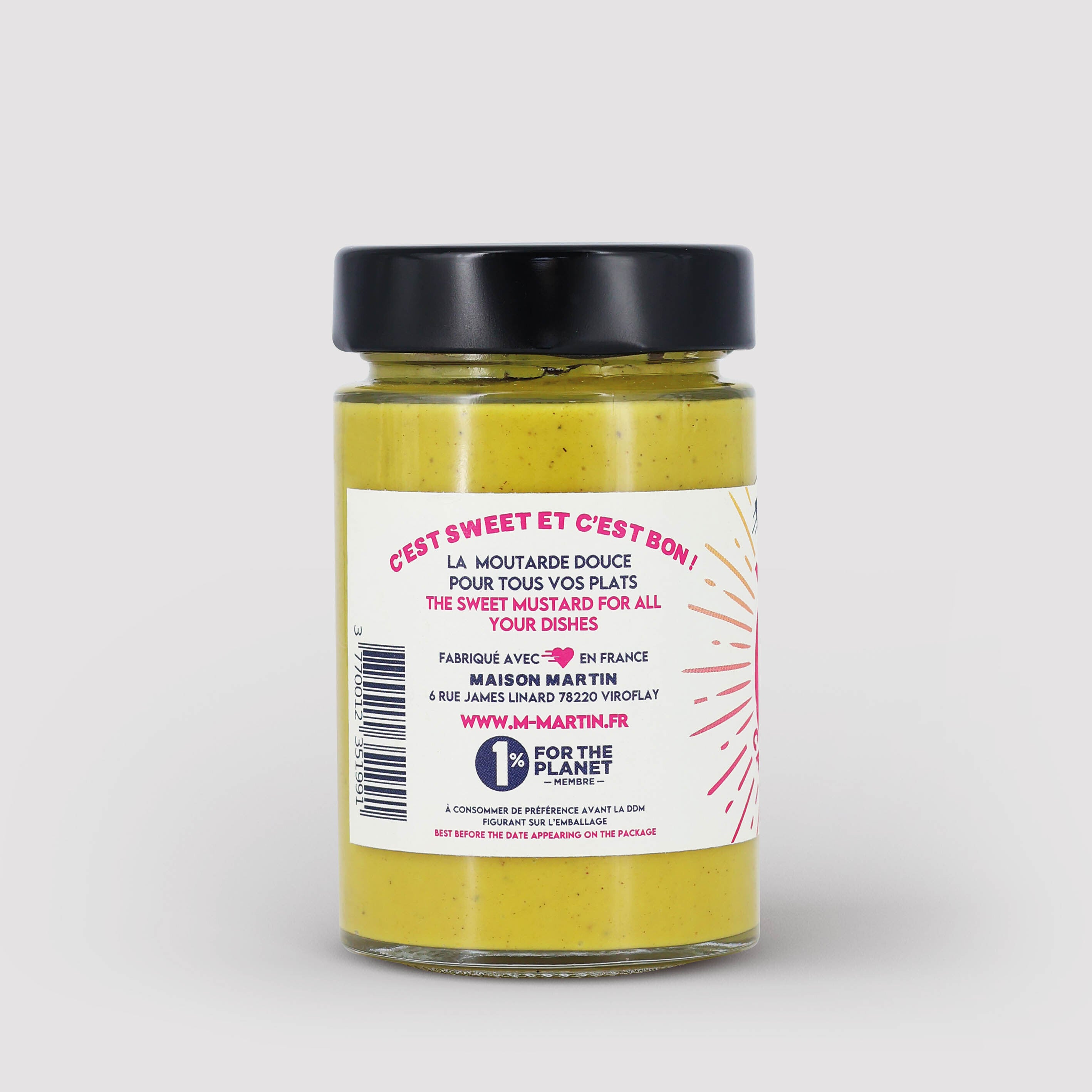 maison-martin-moutarde-californienne-moutarde-douce-cr-meuse-type-yellow-mustard image 3